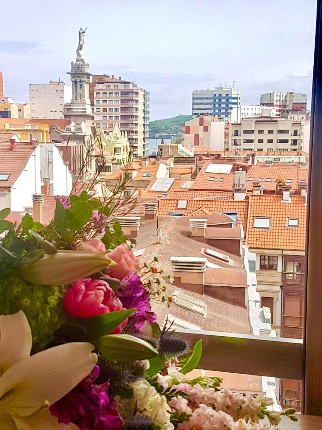 El Mirador Del Centro Daire Gijón Dış mekan fotoğraf