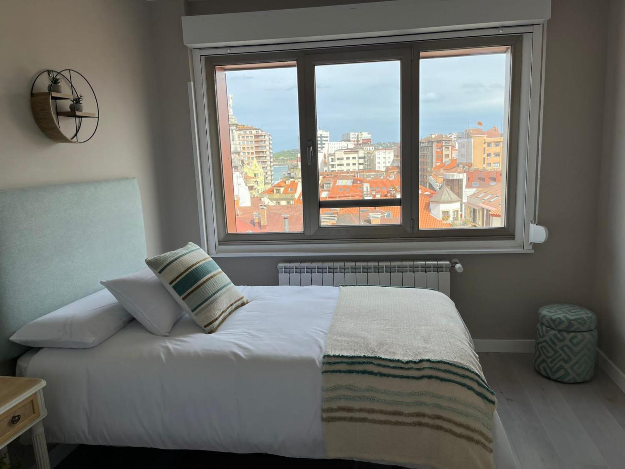 El Mirador Del Centro Daire Gijón Dış mekan fotoğraf